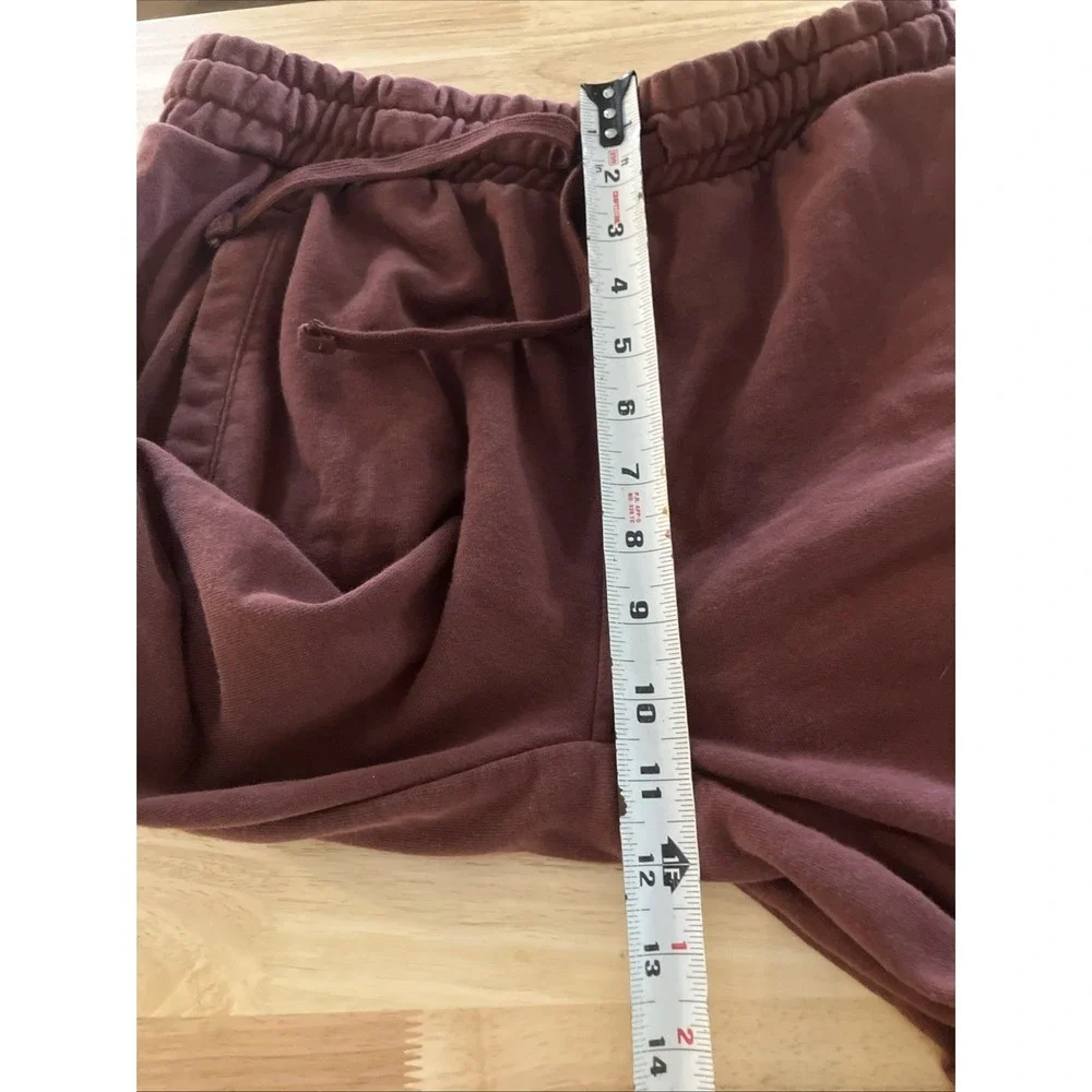 Gymshark Burgondy Joggers - Mens Size Medium
